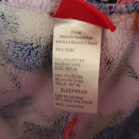 Disney Eyeore pajama bottoms lavender juniors M - Picture 4 of 6